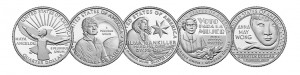 U.S. Mint’s American Women Quarters Program 2022 quarters. Credit: US Mint  