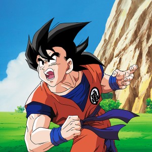 The character Goku in the anime series "Dragon Ball Z" Credit: © Fuji TV
