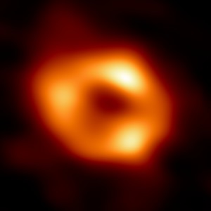 The first image of Sagittarius A*, the supermassive black hole at the center of the galaxy. Credit: © EHT Collaboration