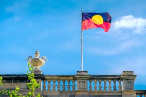 Australian Aboriginal Flag Credit: © myphotobank.com.au/Shutterstock