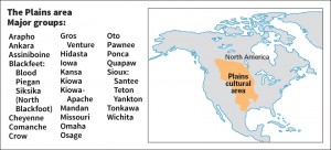 Plains cultural area Credit: World Book map