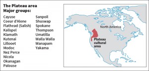 Plateau cultural area Credit: World Book map