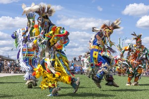 Young dancers participate in a Powwow on July 23, 2016, in Couer d’Alene, Idaho. Credit: © Gregory Johnston, Shutterstock