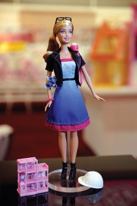Barbie has assumed a number of roles through the years. She appears here as an architect, from the “I Can Be...” line of Barbie dolls. The line is meant to encourage girls in careers. Credit: AP Photo