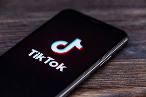 TikTok, a social media app © XanderSt/Shutterstock