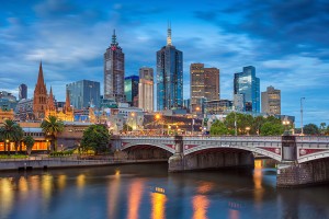 Melbourne's skyline along the Yarra River. Credit: © Rudy Balasko, Shutterstock